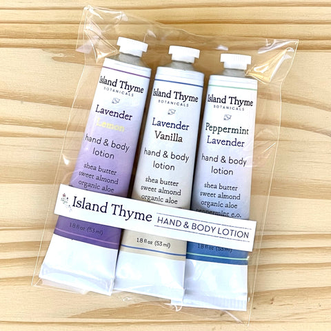 Lavender Travel Lotion Trio