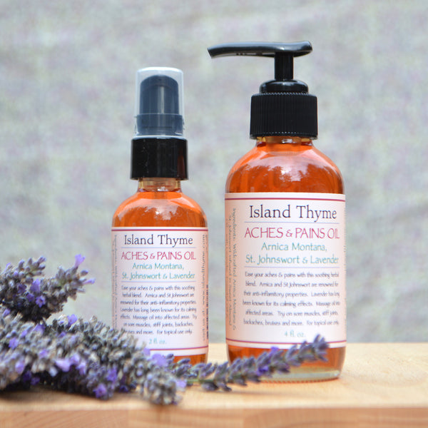 Aches And Pains Oil Island Thyme